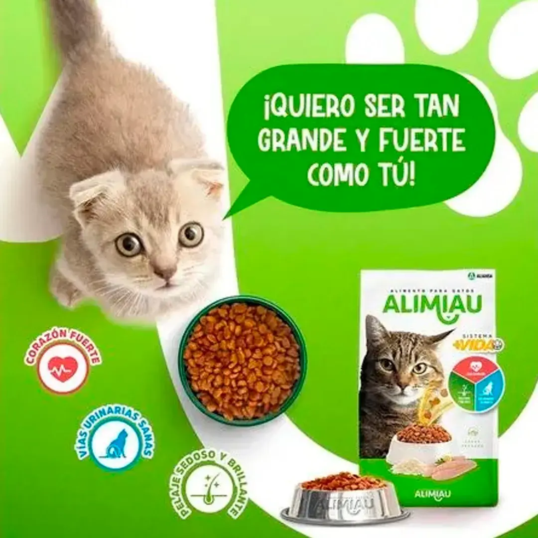 ALIMIAU GATO PESCADO 17LBS - Imagen 2