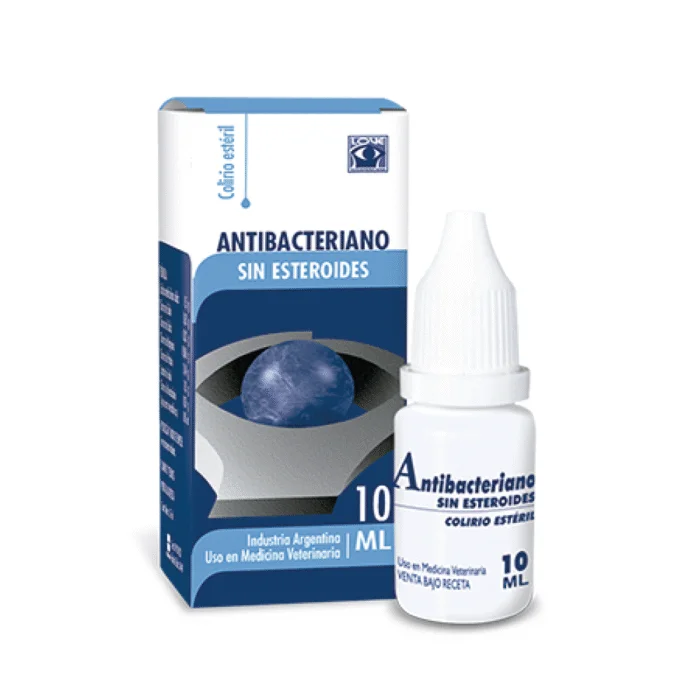 Antibacteriano sin Esteroides x 10 ml