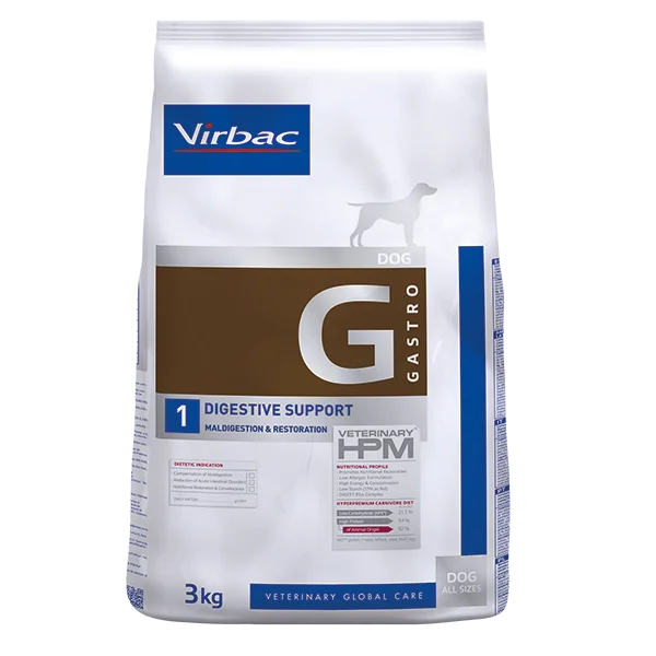 Virbac HPM Dog Gastro Digestive Support