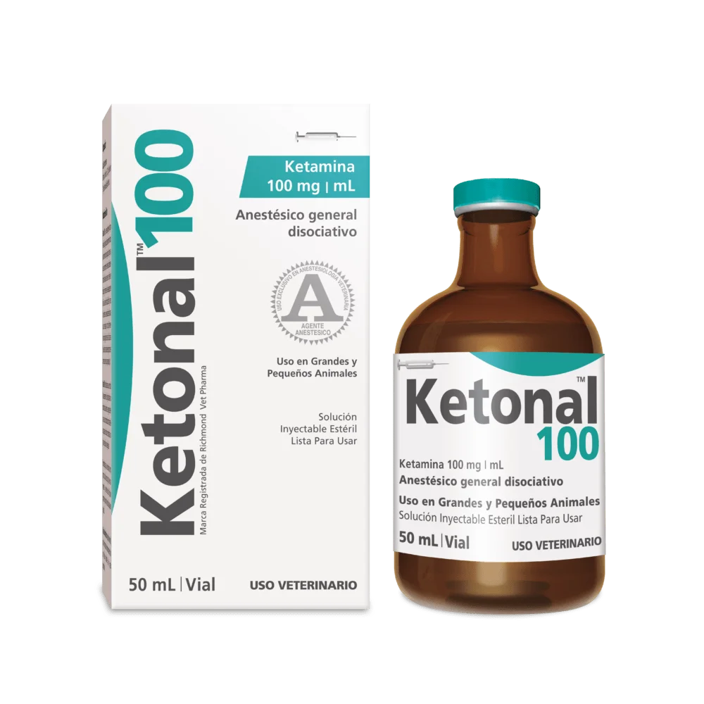 Ketonal 100 X 50 ML (Ketamina clorhidrato 10 g)