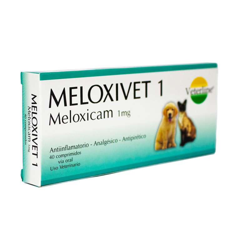 Meloxivet / Meloxicam 1mg x 40 comp - Imagen 2