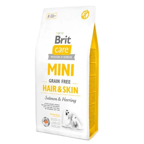 Brit Care Mini GF Hair & Skin 2 Kg