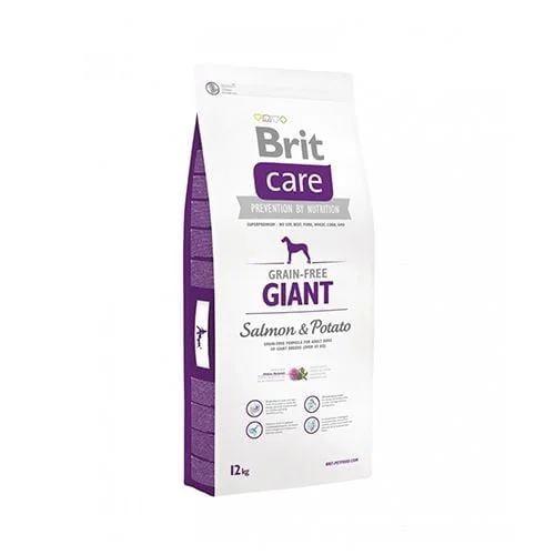 Brit Care GF Giant Salmon & Potato – Adulto Raza Gigante Salmón y Papa 3Kg