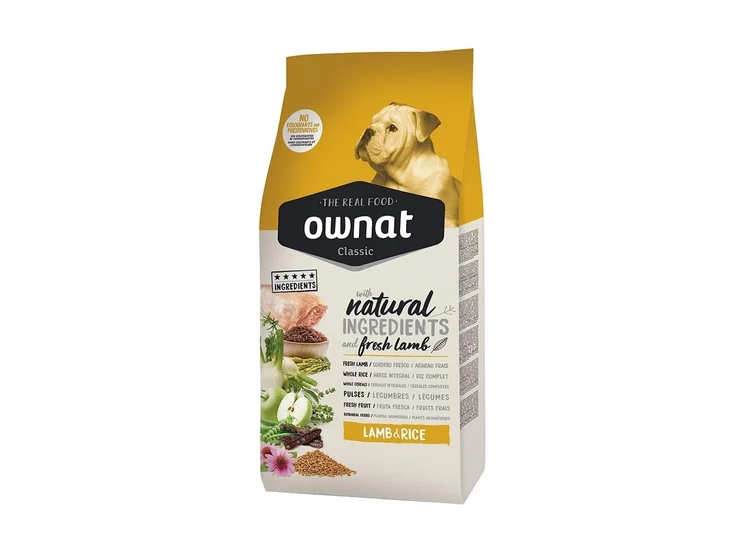 Ownat Classic Lam & Rice | Dog