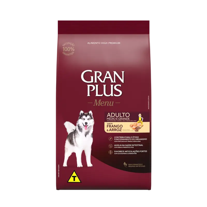 Gran Plus Menu Perro Adulto Pollo Y Arroz 20 Kg
