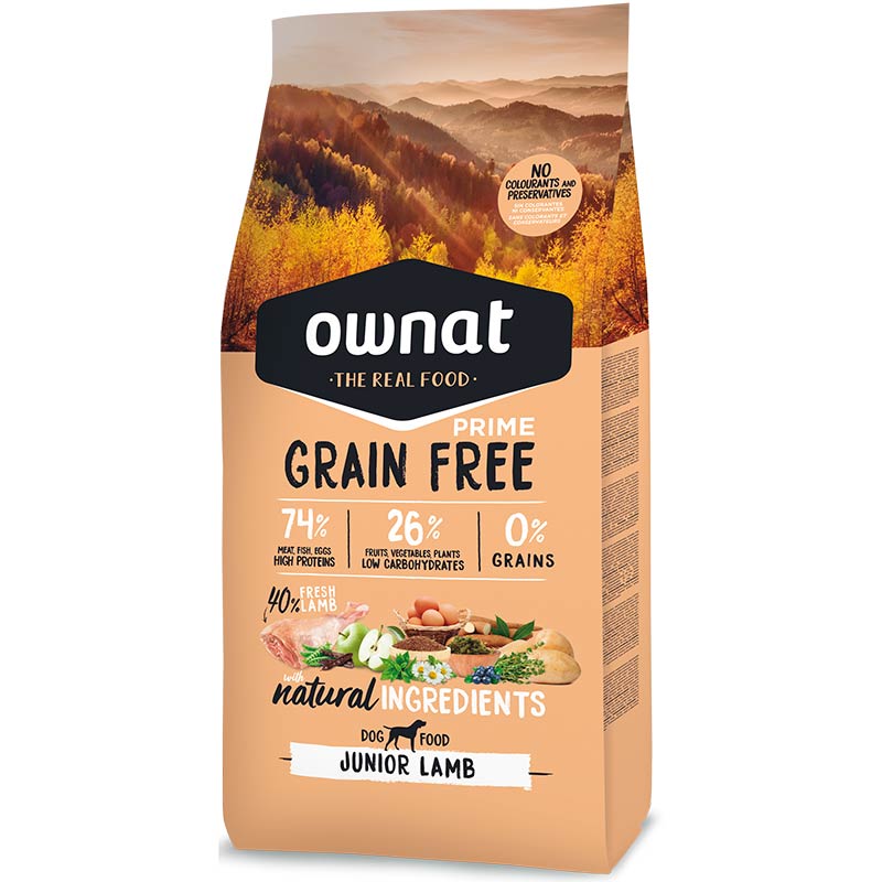 Ownat Prime Grain Free Junior Lamb